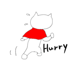 The Cat Man (Neko-o) English version sticker #971383