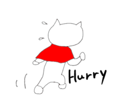The Cat Man (Neko-o) English version sticker #971383