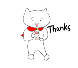 The Cat Man (Neko-o) English version sticker #971387