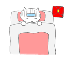 The Cat Man (Neko-o) English version sticker #971394