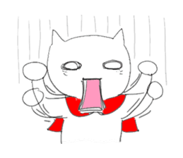 The Cat Man (Neko-o) English version sticker #971399