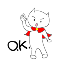 The Cat Man (Neko-o) English version sticker #971401