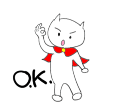 The Cat Man (Neko-o) English version sticker #971401