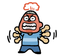 triangle head sticker #971695