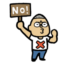 triangle head sticker #971701