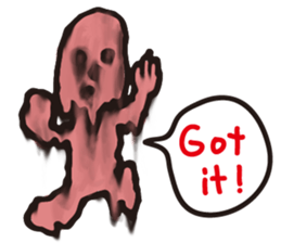 The Red Melty Monster sticker #971856