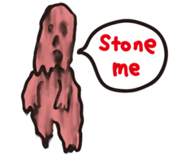 The Red Melty Monster sticker #971862