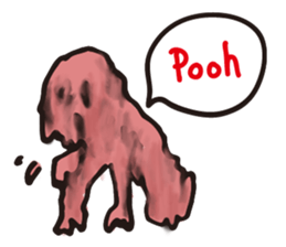 The Red Melty Monster sticker #971882