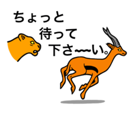 The Speaking Lion sticker #972389