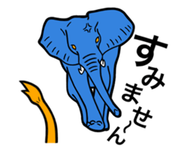 The Speaking Lion sticker #972393