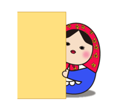 Everyday Matryoshka family sticker #972888