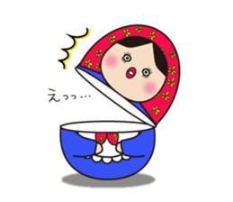 Everyday Matryoshka family sticker #972890