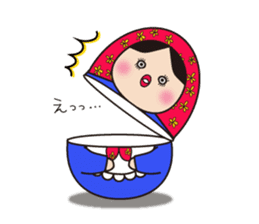 Everyday Matryoshka family sticker #972890