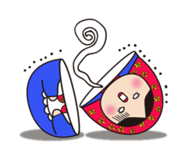 Everyday Matryoshka family sticker #972893