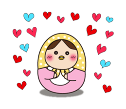 Everyday Matryoshka family sticker #972895