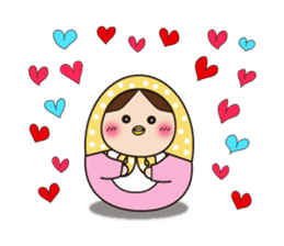 Everyday Matryoshka family sticker #972895