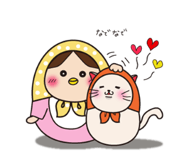 Everyday Matryoshka family sticker #972898