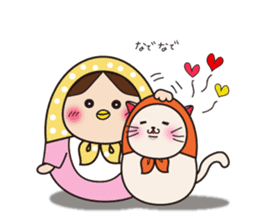 Everyday Matryoshka family sticker #972898