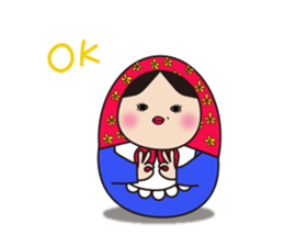 Everyday Matryoshka family sticker #972909