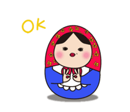 Everyday Matryoshka family sticker #972909