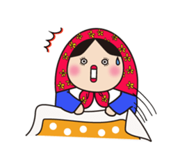 Everyday Matryoshka family sticker #972912
