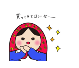 Everyday Matryoshka family sticker #972924