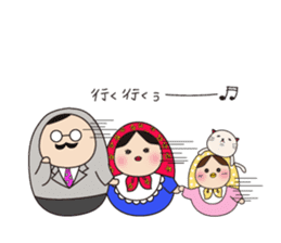 Everyday Matryoshka family sticker #972926