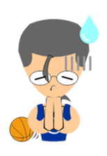 Tony, the basketman sticker #973454