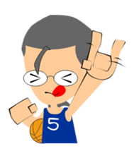 Tony, the basketman sticker #973468