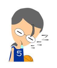 Tony, the basketman sticker #973469