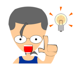 Tony, the basketman sticker #973481