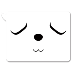 panda in a balloon sticker #973672