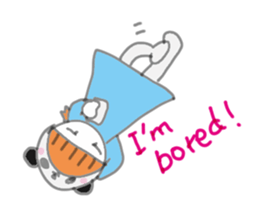 Panda Girl (English version) sticker #973870