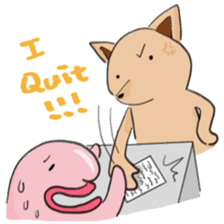 Company Pink in chaos! sticker #973910