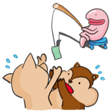 Company Pink in chaos! sticker #973911