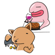 Company Pink in chaos! sticker #973913