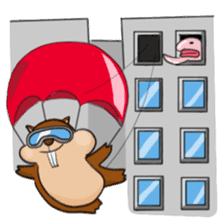 Company Pink in chaos! sticker #973924