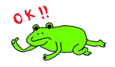 Secret of the frog sticker #974344