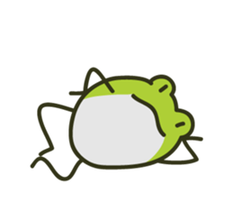 Keko the frog "frog's nesting" sticker #974447