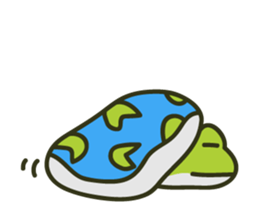 Keko the frog "frog's nesting" sticker #974454