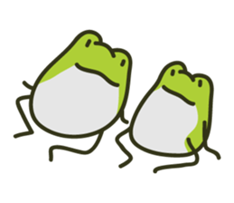 Keko the frog "frog's nesting" sticker #974456