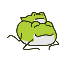 Keko the frog "frog's nesting" sticker #974457