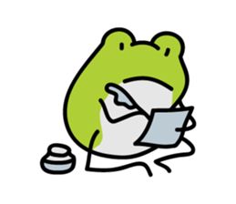 Keko the frog "frog's nesting" sticker #974464