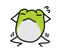 Keko the frog "frog's nesting" sticker #974465