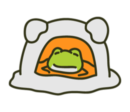 Keko the frog "frog's nesting" sticker #974484
