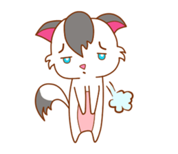 Meow in love sticker #974617