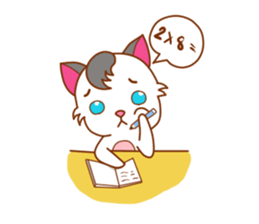 Meow in love sticker #974624