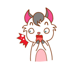 Meow in love sticker #974625