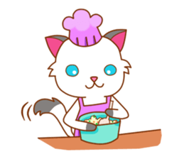 Meow in love sticker #974628