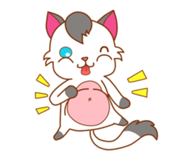 Meow in love sticker #974630